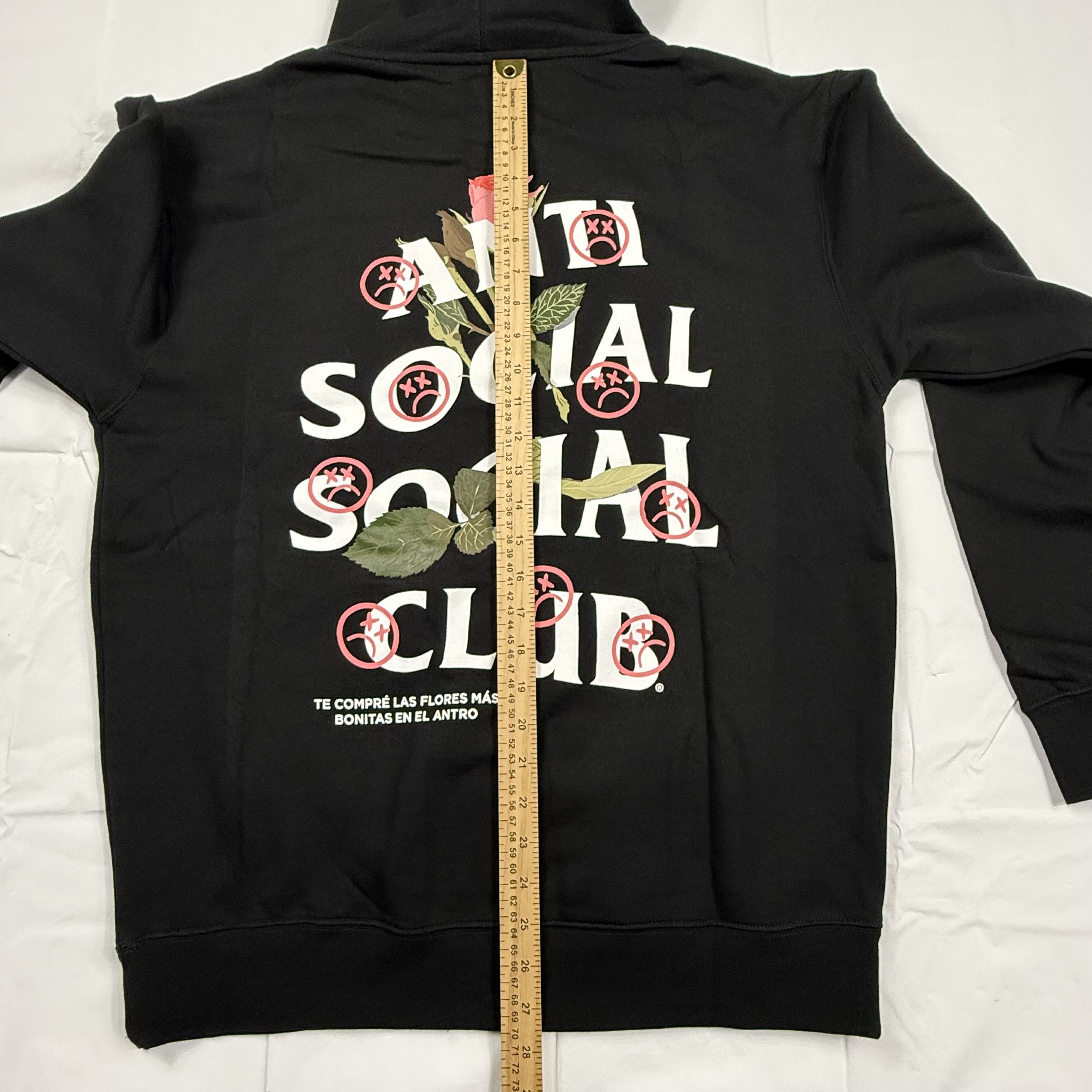 Anti Social Social Club Anti Social Social Club Te Compre Las Flores Rose Hoodie Size US L / EU 52-54 / 3 - 9 Thumbnail