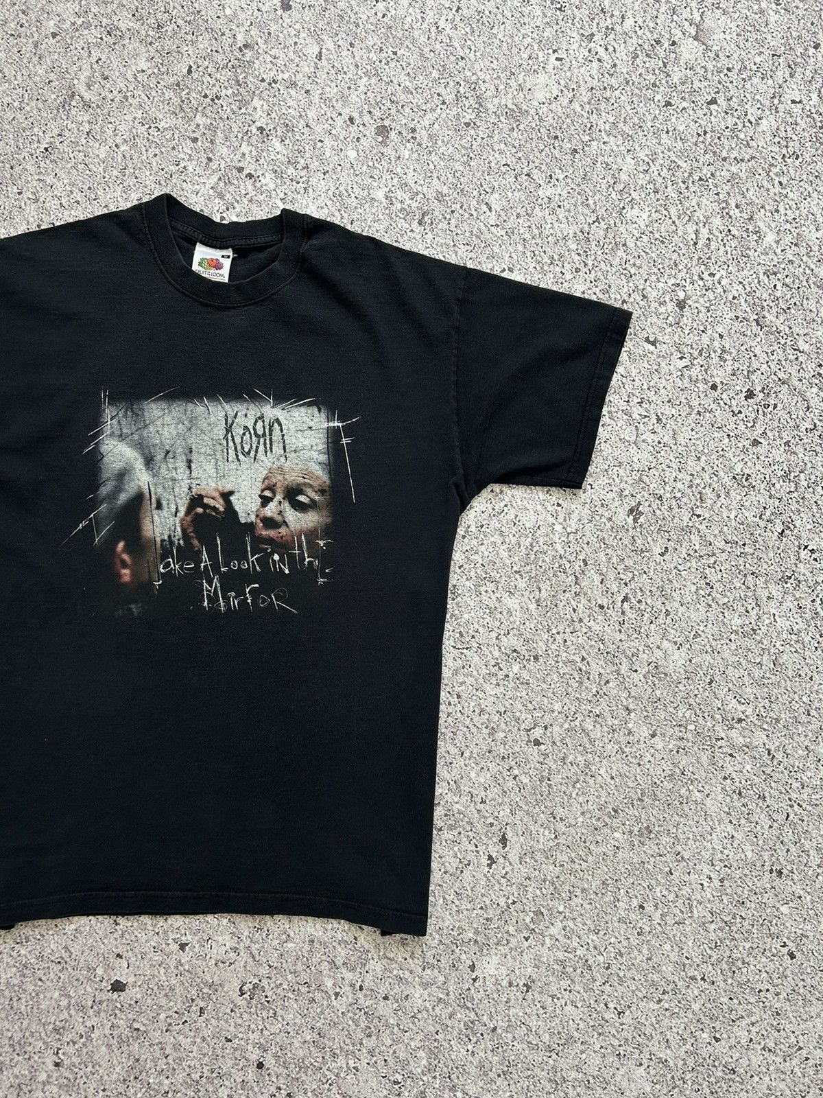 Band Tees Korn Take A Look In The Mirror 2003 Tour T-Shirt Y2K Hype Size US M / EU 48-50 / 2 - 5 Thumbnail