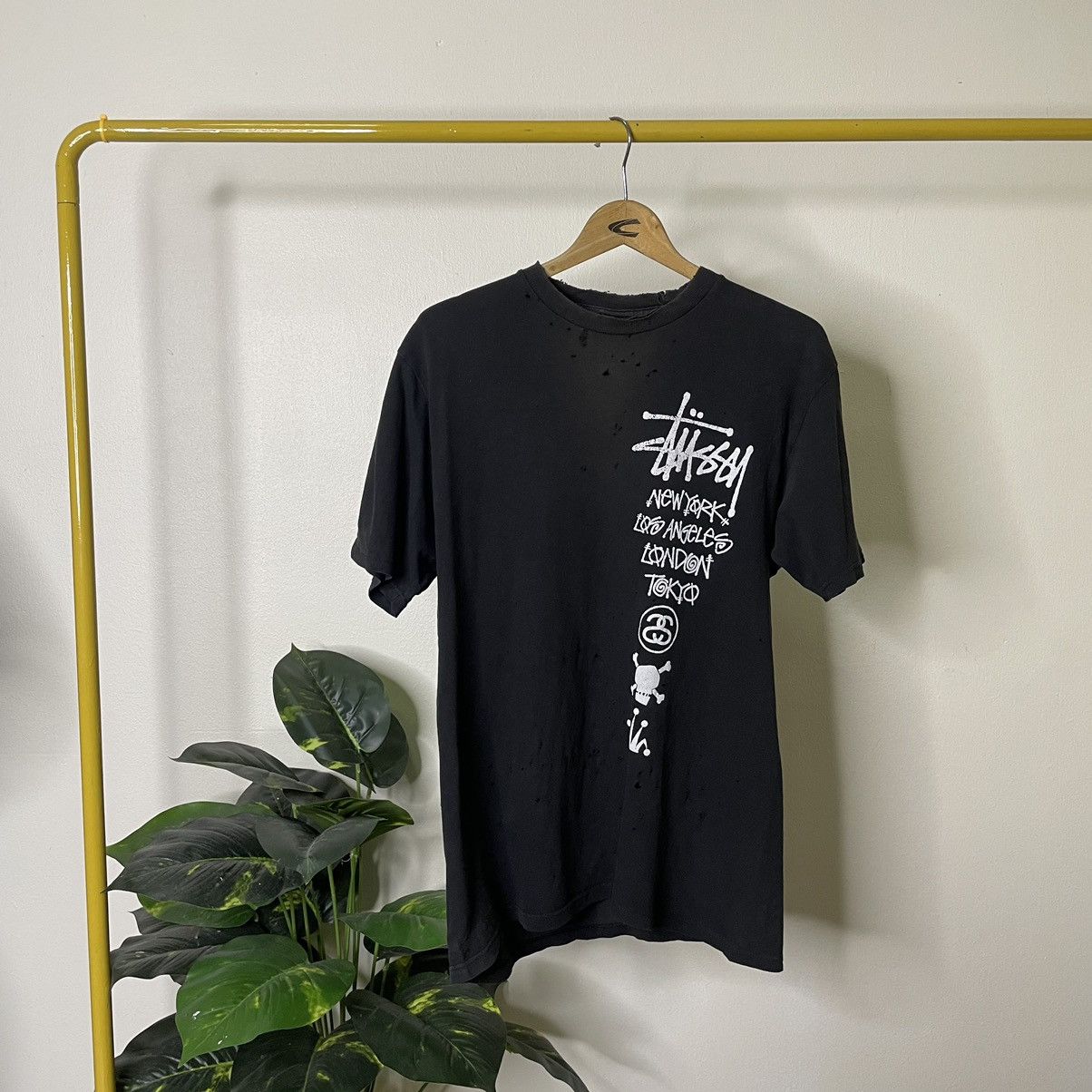 Stones Throw Records × Stussy Stussy x Stones Throw 2009 tour tee