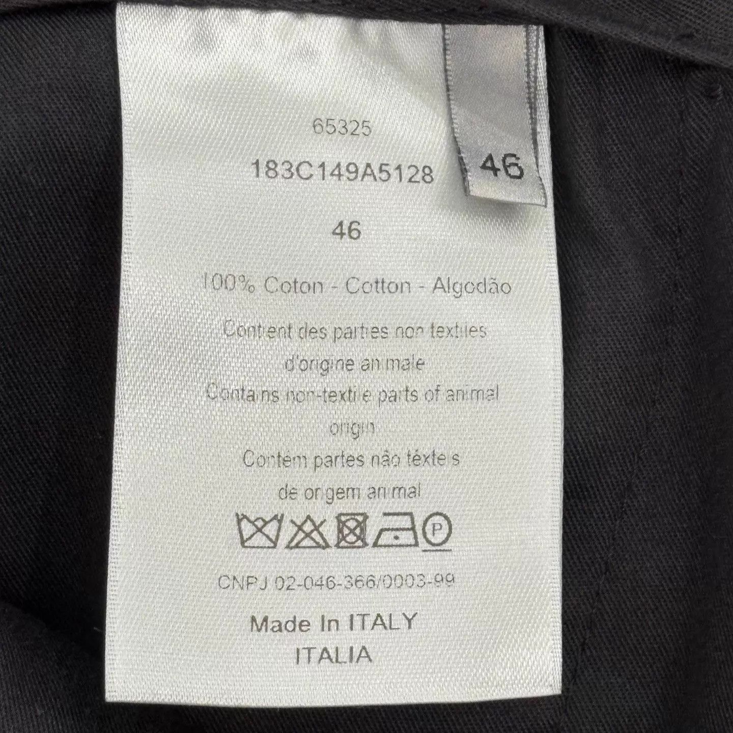 Dior DIOR tailored workwear pocket pants 46 Size US 30 / EU 46 - 4 Thumbnail