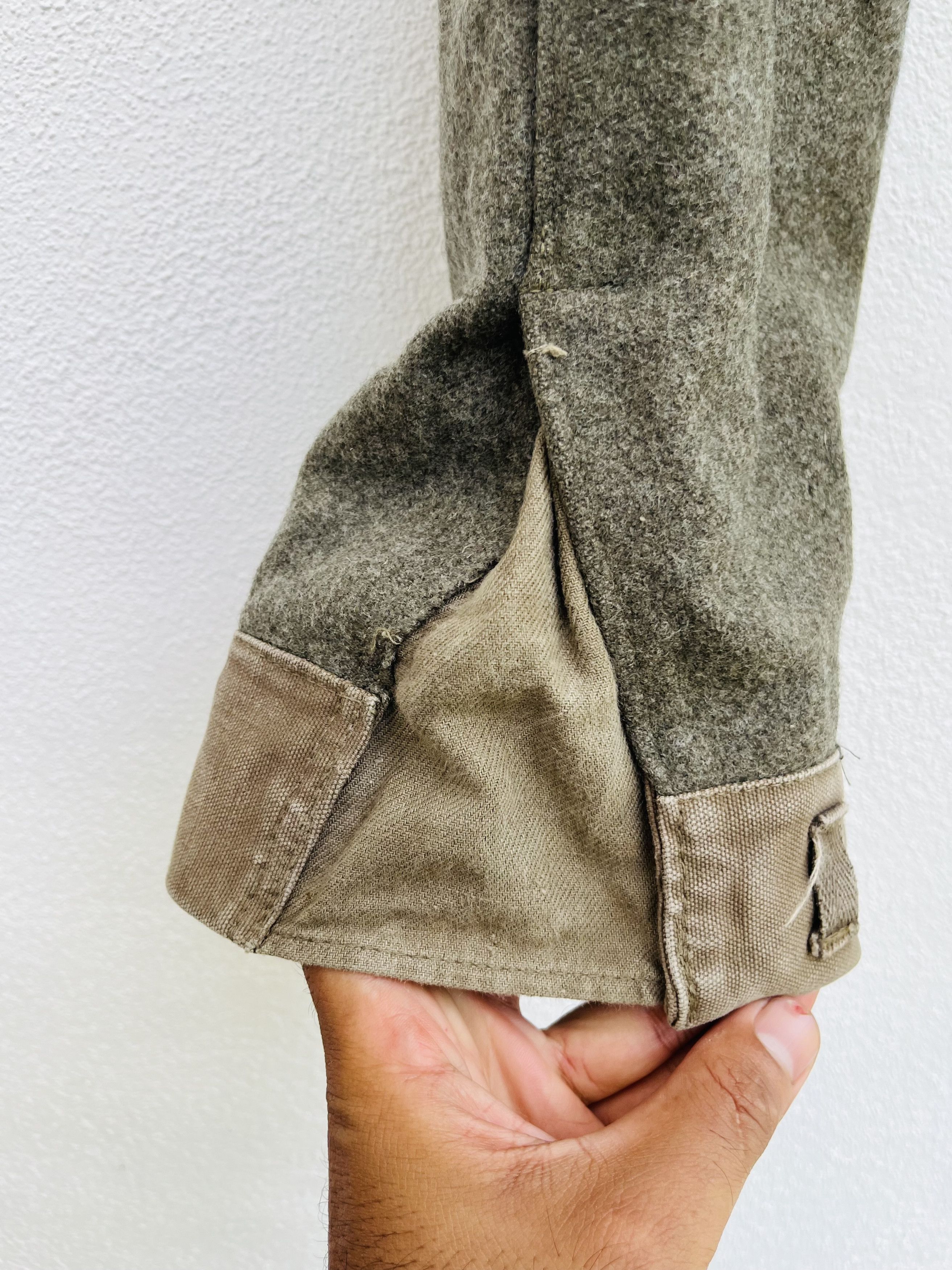 Vintage Vintage WW2 40s Swedish Military ACB Wool Pant Size US 30 / EU 46 - 13 Thumbnail