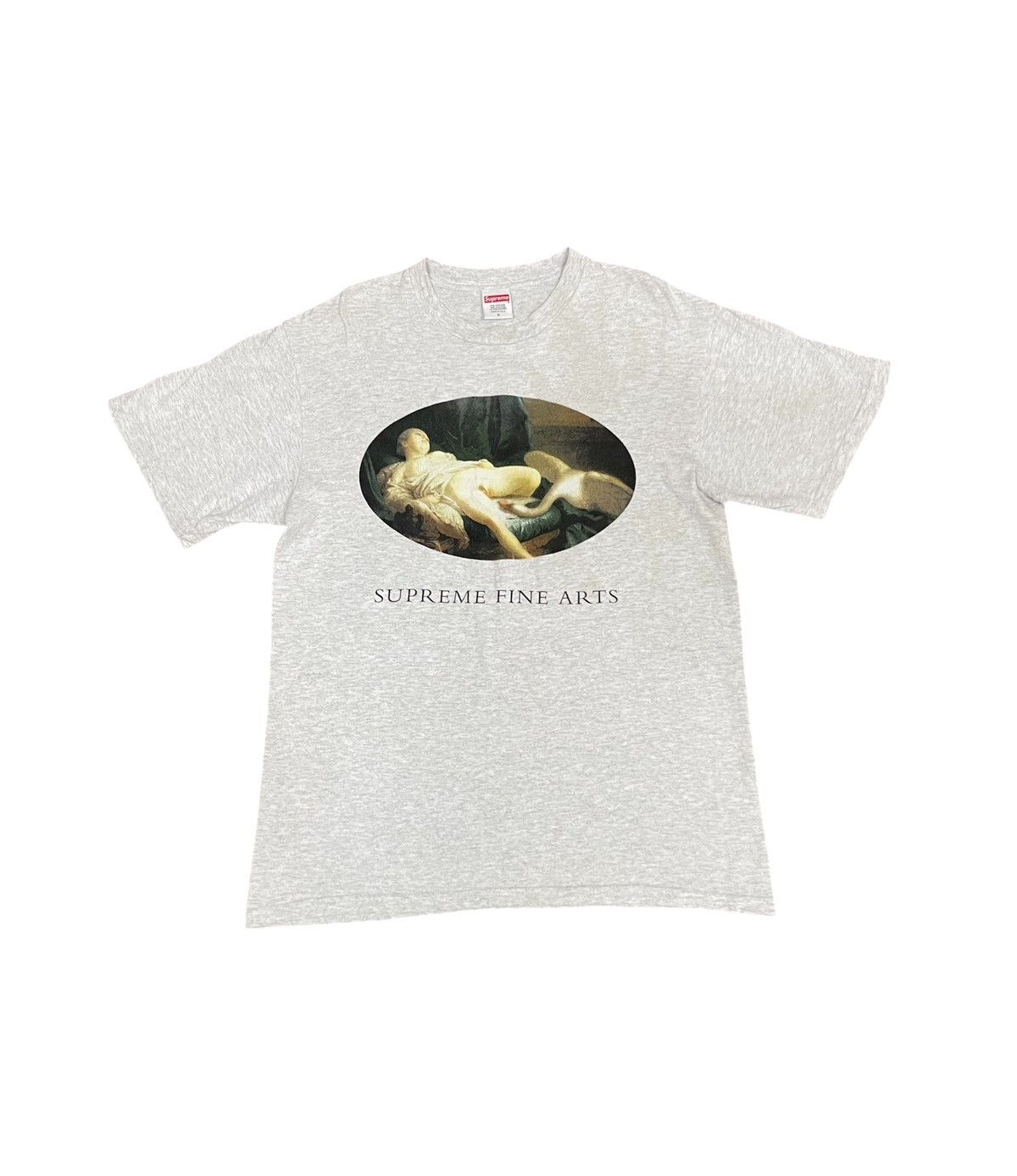 Supreme 2000s SUPREME LEDA AND SWAN TEES GREY Size US S / EU 44-46 / 1 - 1 Thumbnail