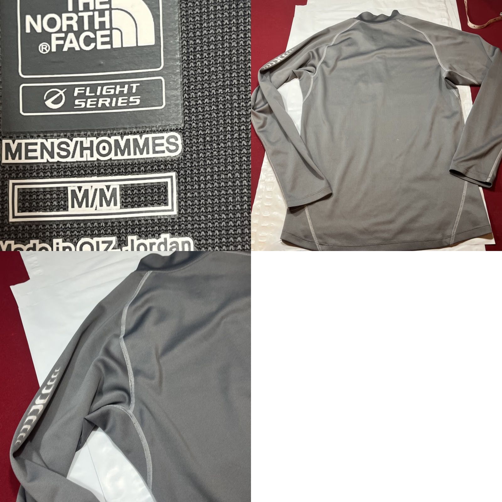 The North Face Gray 1/4 Zip North Face FLIGHT SERIES Polyester Pullover Shirt Men’s M Size US M / EU 48-50 / 2 - 8 Thumbnail