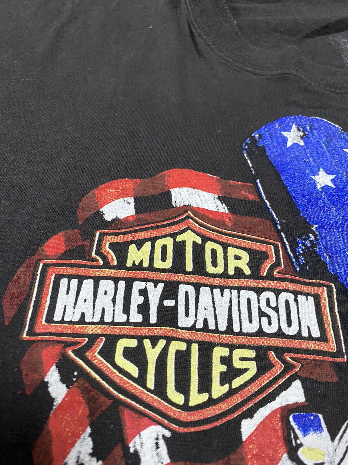 Harley Davidson Vintage 1990 Harley Davidson Born To Be Wild size L Size US L / EU 52-54 / 3 - 3 Thumbnail