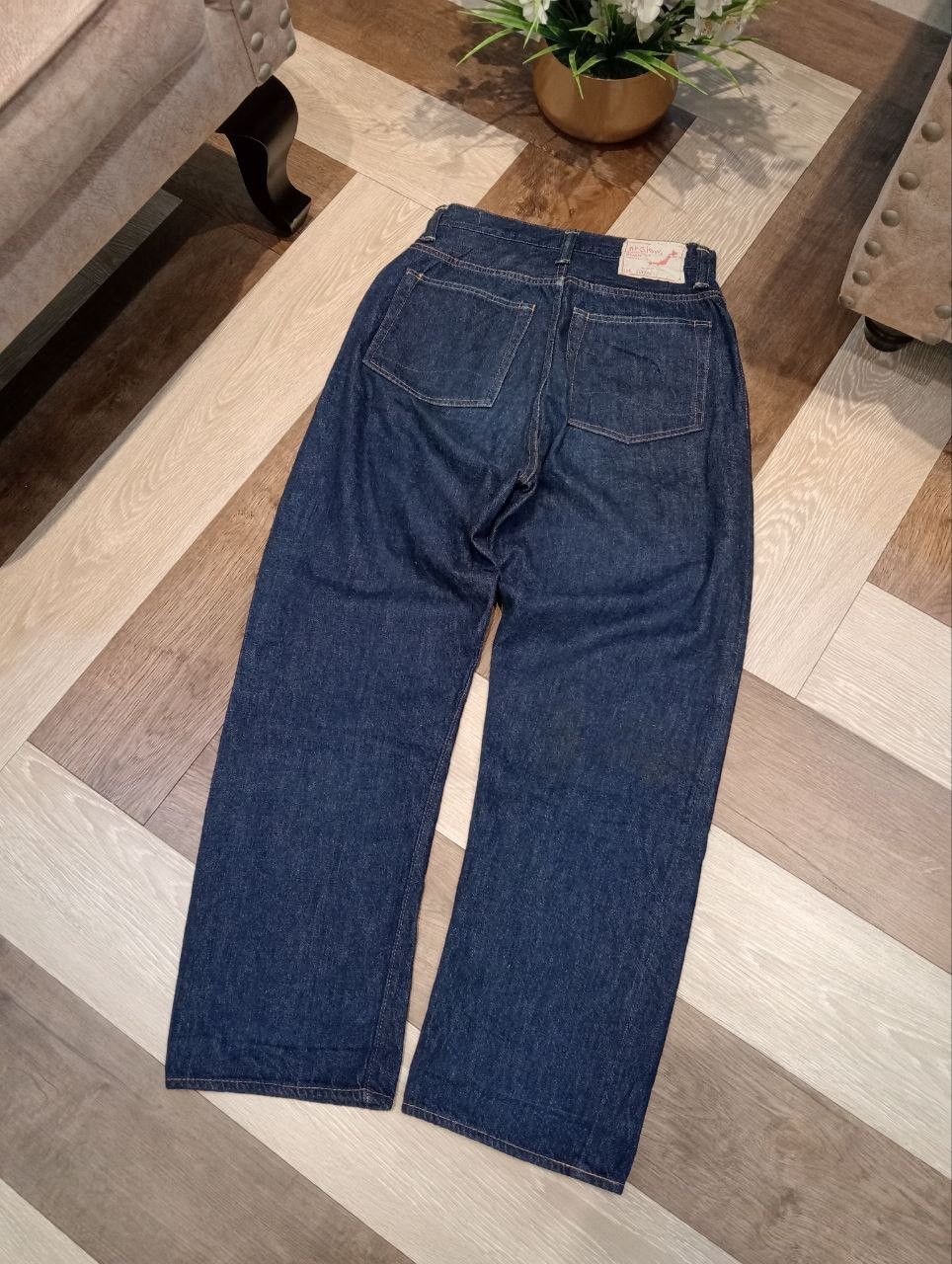 Beams Plus × Orslow ORSLOW JAPAN x BEAMS LOT 701ZBB INDIGO DENIM SELVEDGE PANTS Size US 27 - 11 Thumbnail