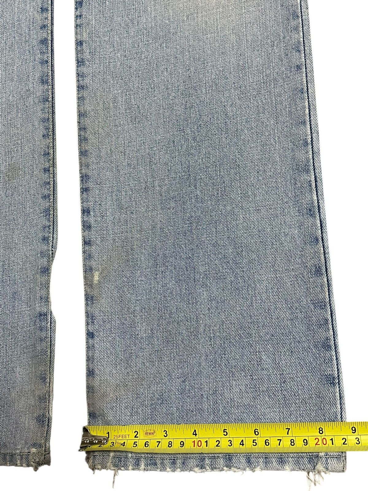 Calvin Klein Vintage Calvin Klein Faded Wash Style Distressed Loose Jeans Size US 32 / EU 48 - 17 Thumbnail