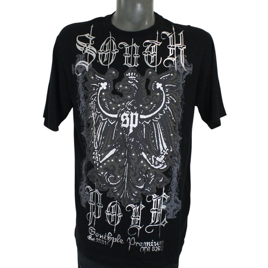 Vintage Y2K Southpole Premium Studded Semetary 2000s Shirt