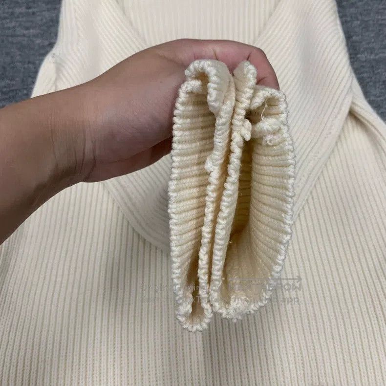 The Row The Row White Wool Knit Sweater Size S / US 4 / IT 40 - 9 Thumbnail