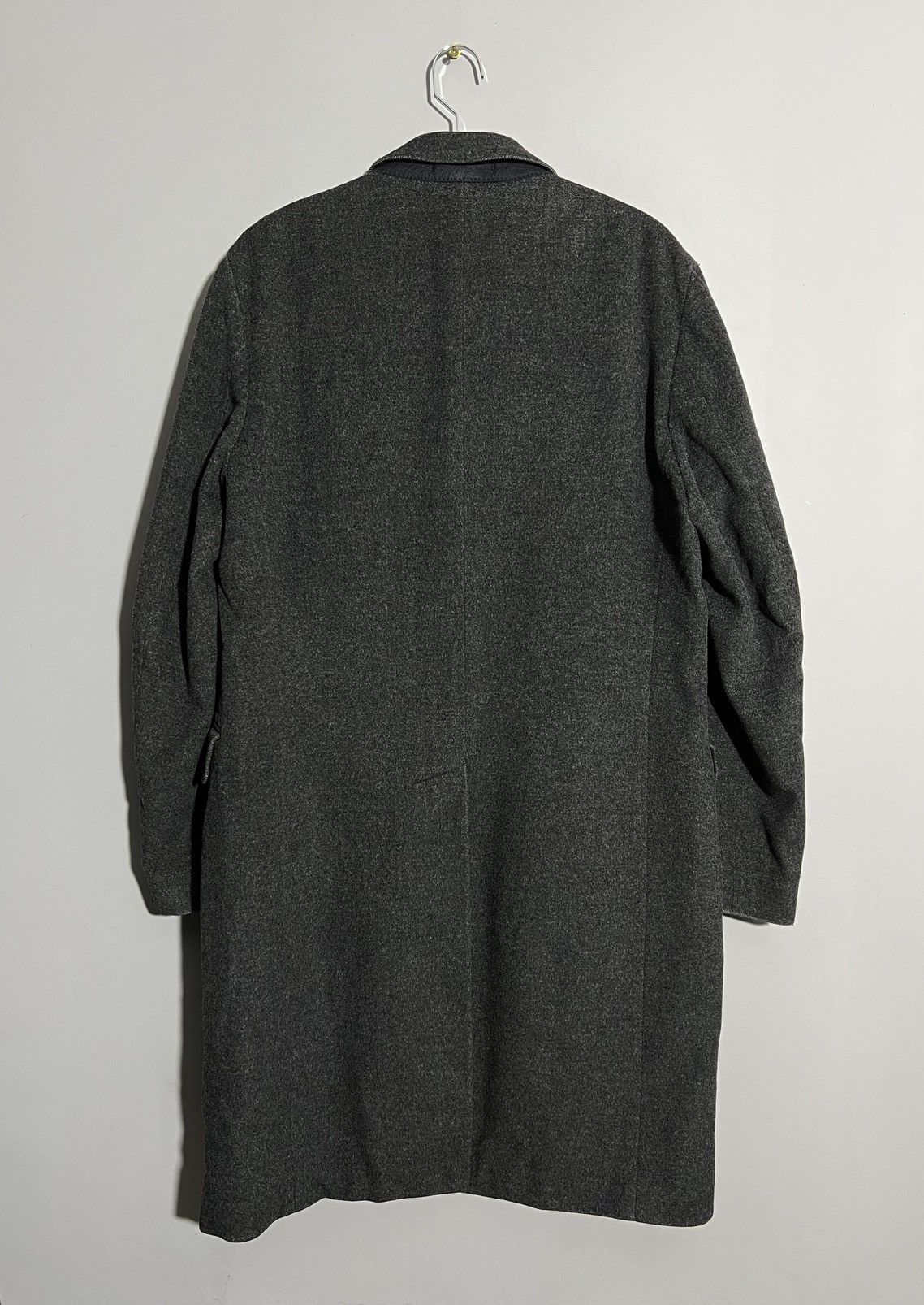 Kenzo × Vintage Vintage Kenzo Homme Wool Gray Coat Jacket Size US M / EU 48-50 / 2 - 19 Thumbnail