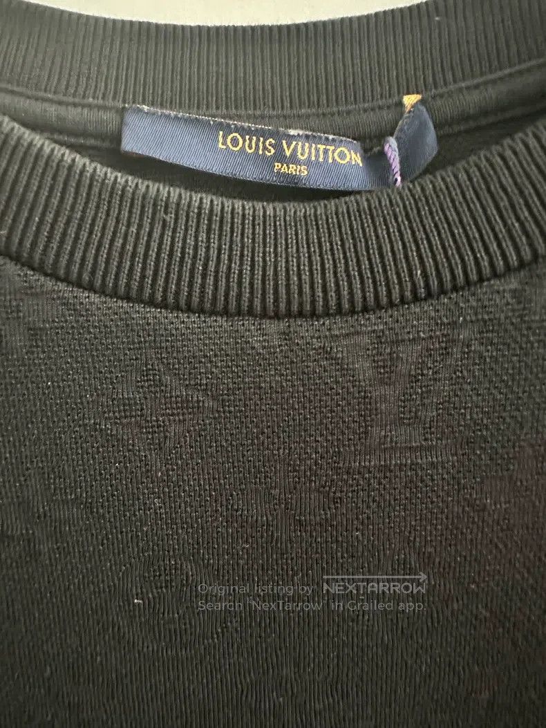 Louis Vuitton Louis Vuitton Black dark stripe full print short sleeve Size US M / EU 48-50 / 2 - 5 Thumbnail
