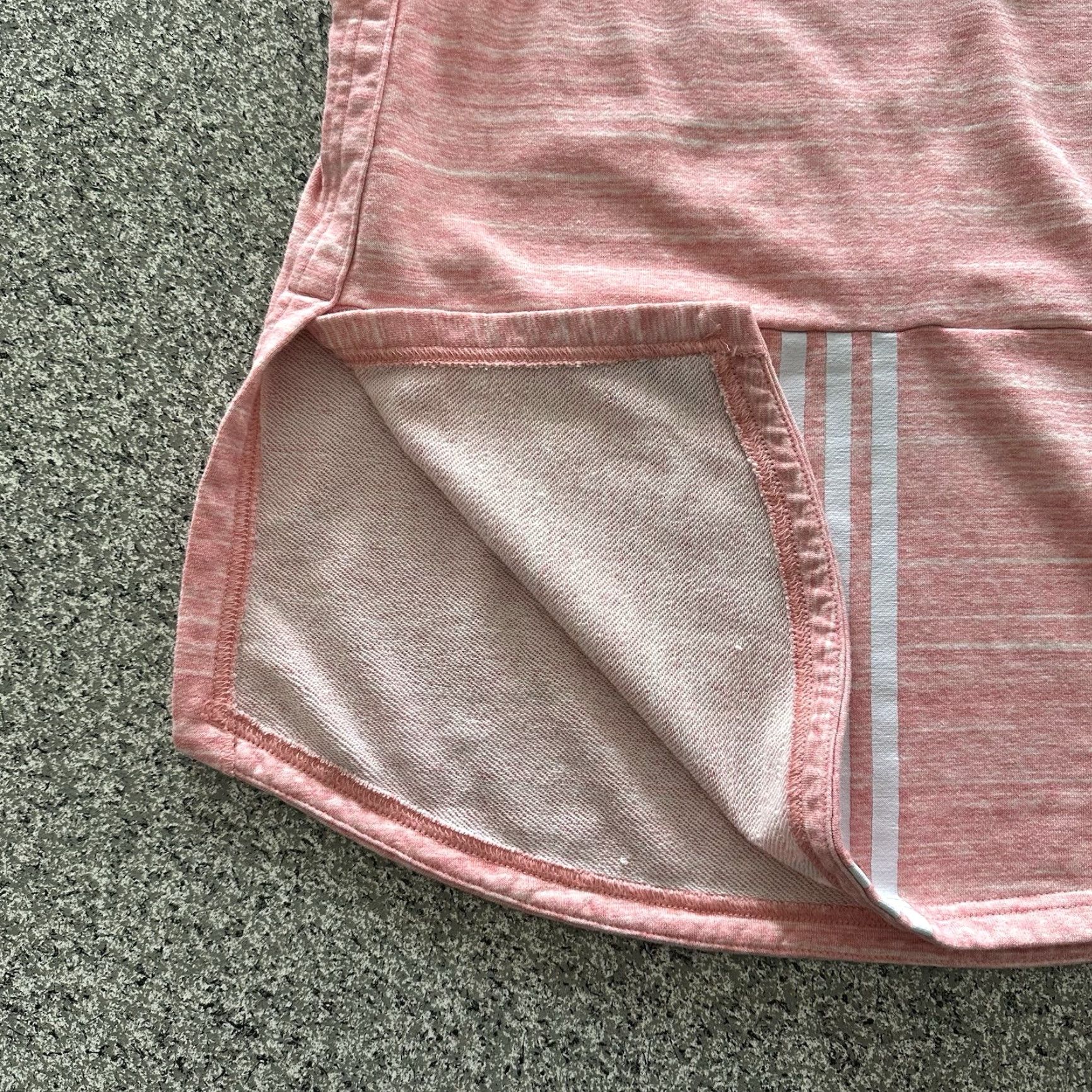 Adidas Adidas Tank Top Womens Size M Pink Sleeveless Crew Neck Terry Pullover Activewear Shirt Size M / US 6-8 / IT 42-44 - 5 Thumbnail