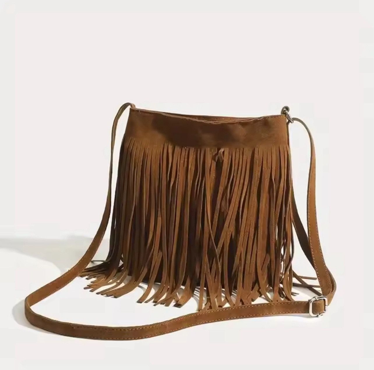 Japanese Brand × Vintage Boho Style Fringe Crossbody Bag Size ONE SIZE - 1 Thumbnail