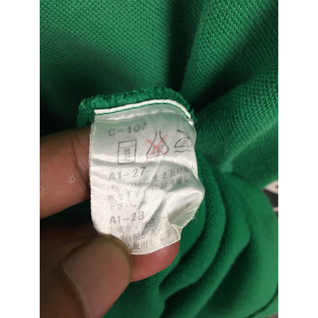 Polo Ralph Lauren × Vintage Vtg Polo Sport Ralph Lauren American Flag Logo Polo Tee Size US M / EU 48-50 / 2 - 14 Thumbnail