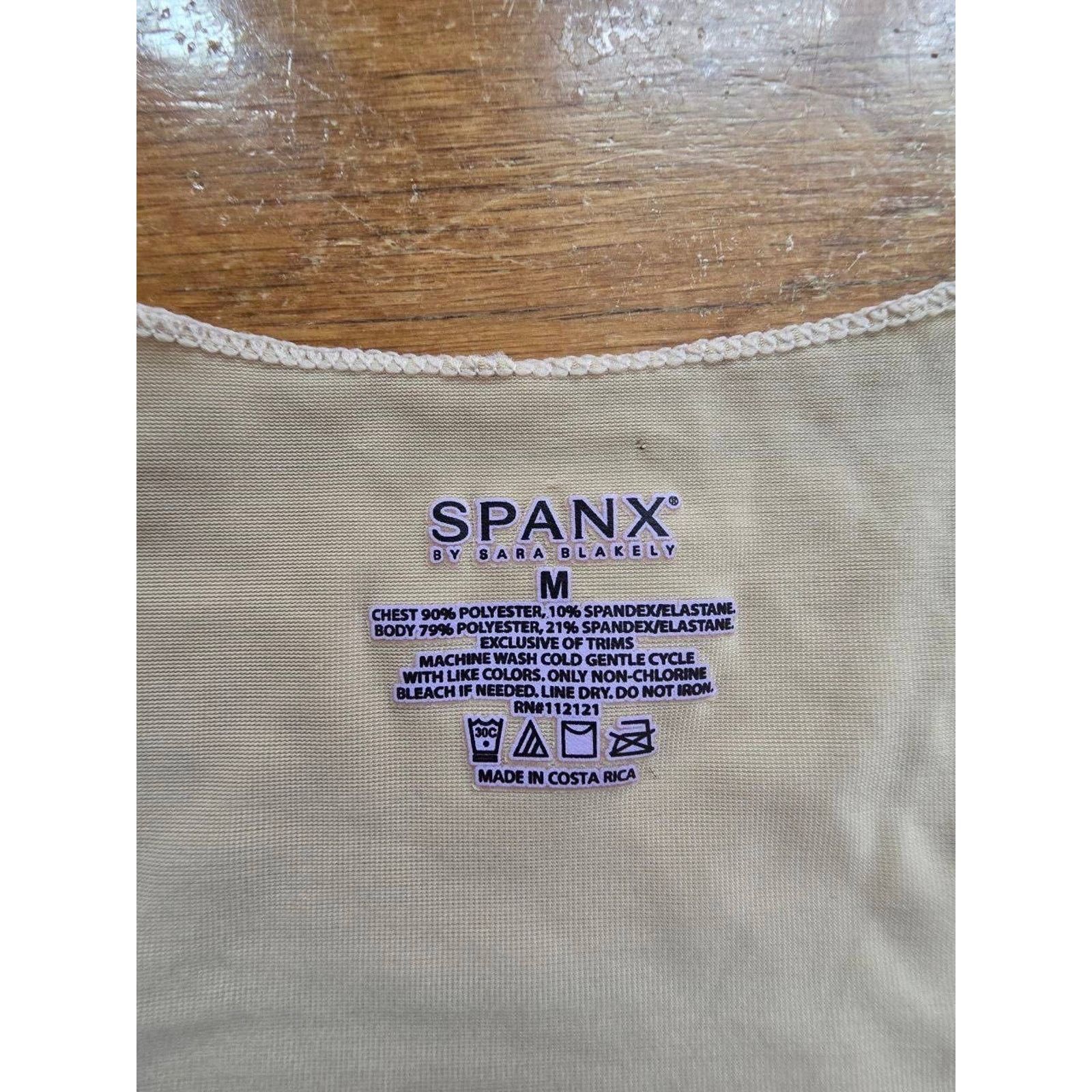 Spanx Spanx By Sara Blakely Slim Cami Beige Medium A001075 Size ONE SIZE - 3 Thumbnail