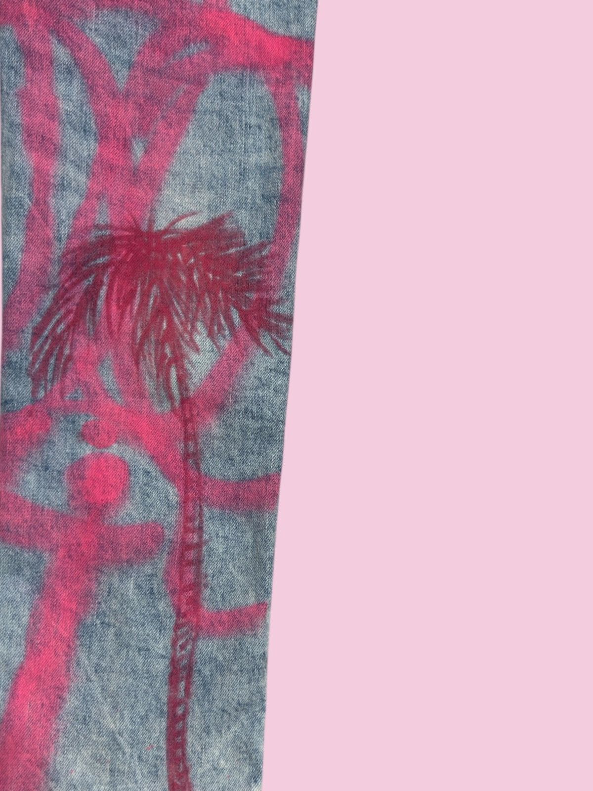 Skoloct skoloct hand painted jeans Size US 32 / EU 48 - 4 Thumbnail