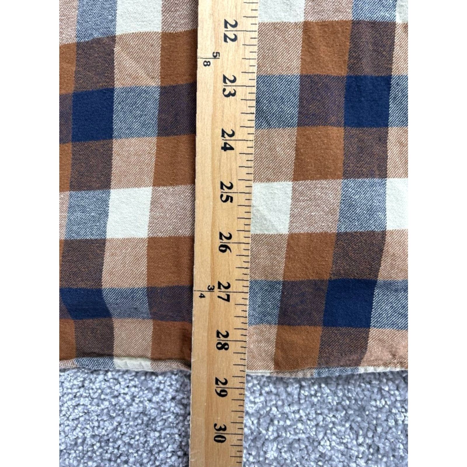 J.Crew J.CREW Shirt Mens XL Multicolor Plaid Cotton Flannel Button-Up Casual Size US XL / EU 56 / 4 - 7 Thumbnail
