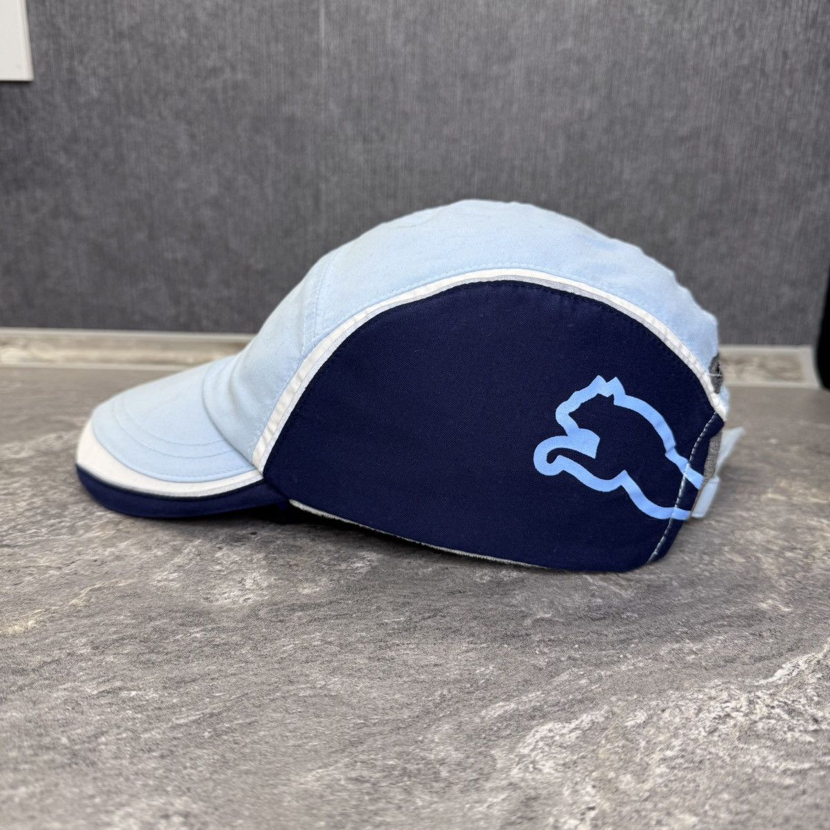 Puma Y2K Puma nylon 5-panel hat suede cap camp vintage big logo Size ONE SIZE - 1 Thumbnail