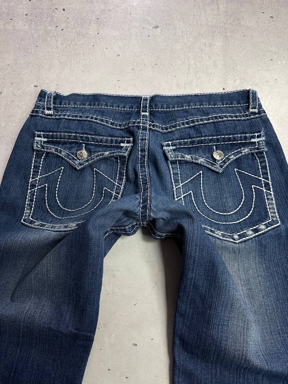 True Religion True Religion Vintage Ricky Super T Blue Denim Jeans 38 Y2K Size US 38 / EU 54 - 5 Thumbnail