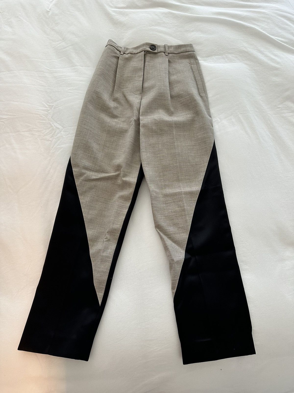 Peter Do Peter Do Color Block Trousers - Size 40 Size 27" / US 4 / IT 40 - 4 Thumbnail