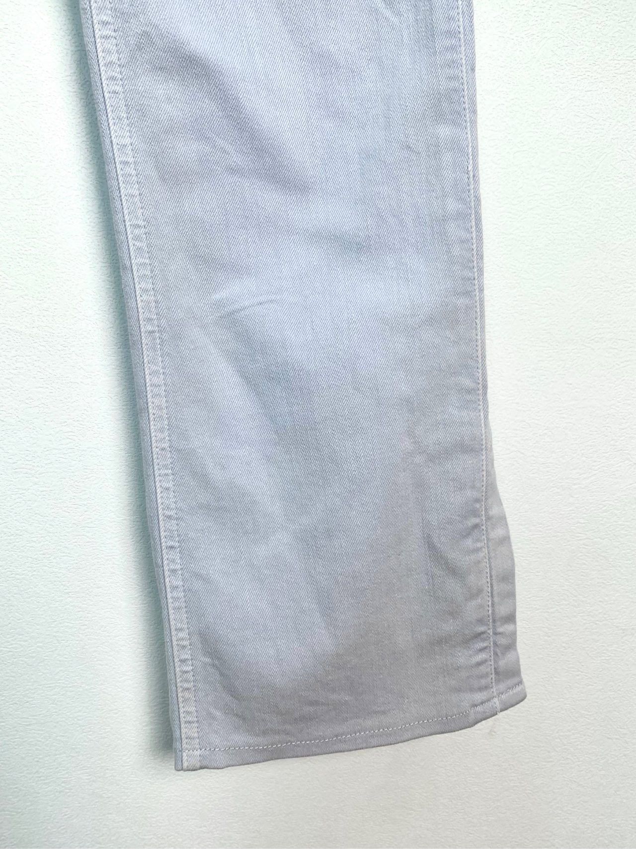 Chanel Chanel Logo Lettered Straight Leg Jeans Pants Light Blue Size 26" / US 2 / IT 38 - 4 Thumbnail