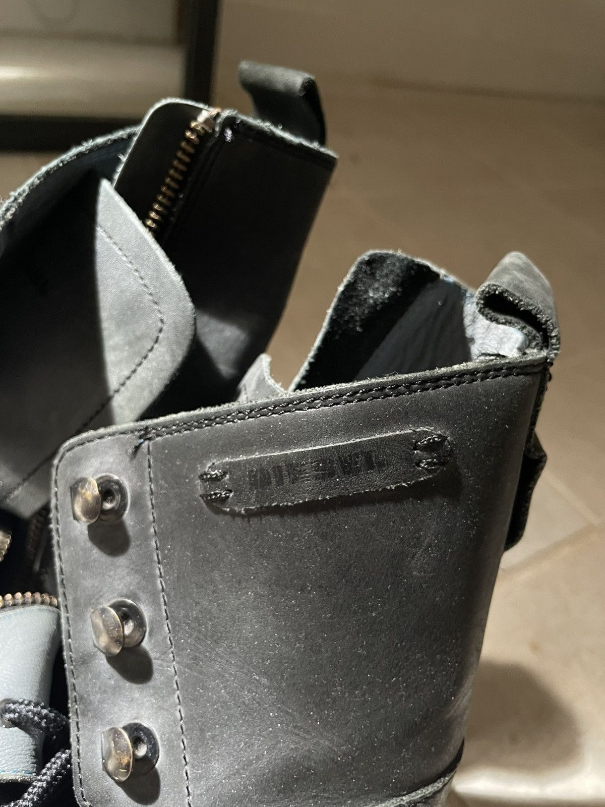 Diesel vintage diesel side-zip boots Size US 9 / EU 42 - 7 Thumbnail