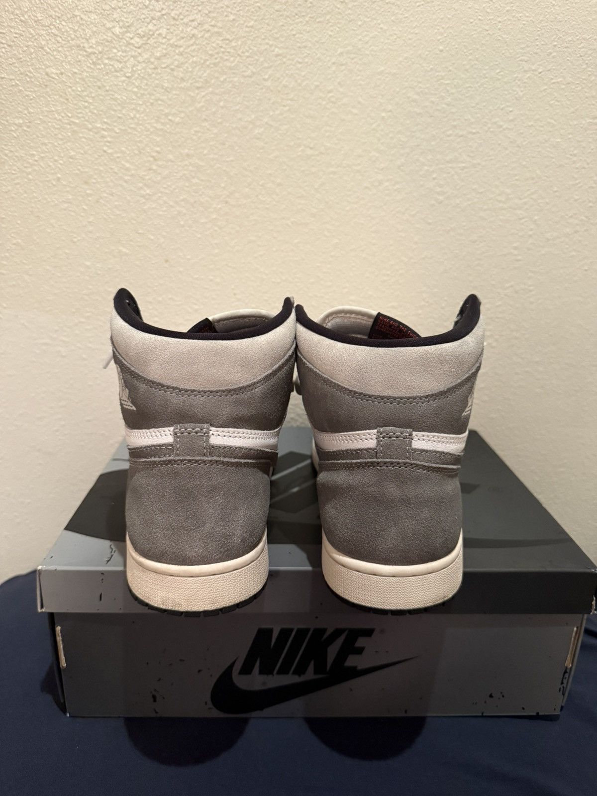 Jordan Brand Nike Air Jordan 1’s Black Washed Size US 10 / EU 43 - 7 Thumbnail