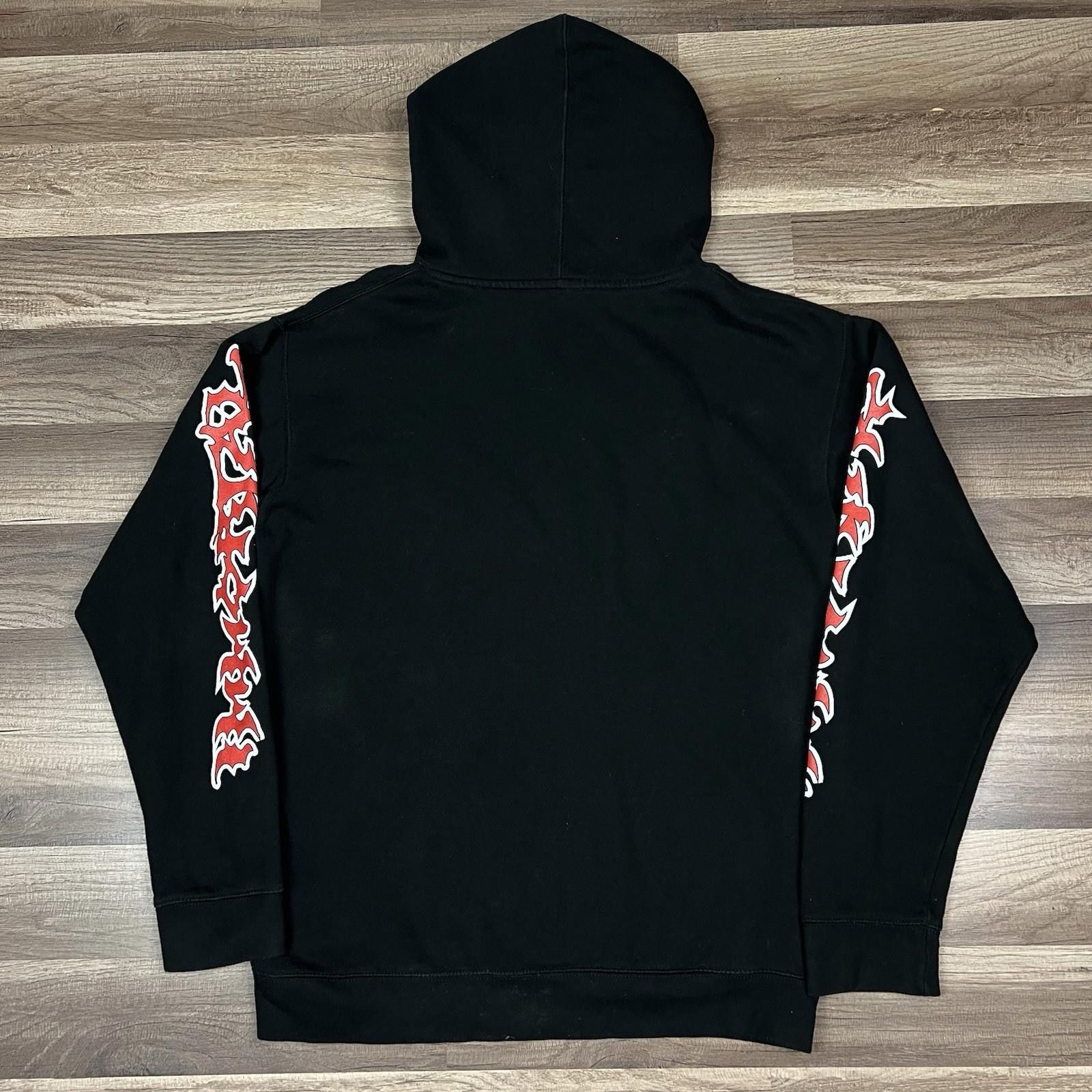 Designer SosMula Klean Up Krew Hockey Mask Hoodie Men's Size Medium Size US M / EU 48-50 / 2 - 2 Thumbnail
