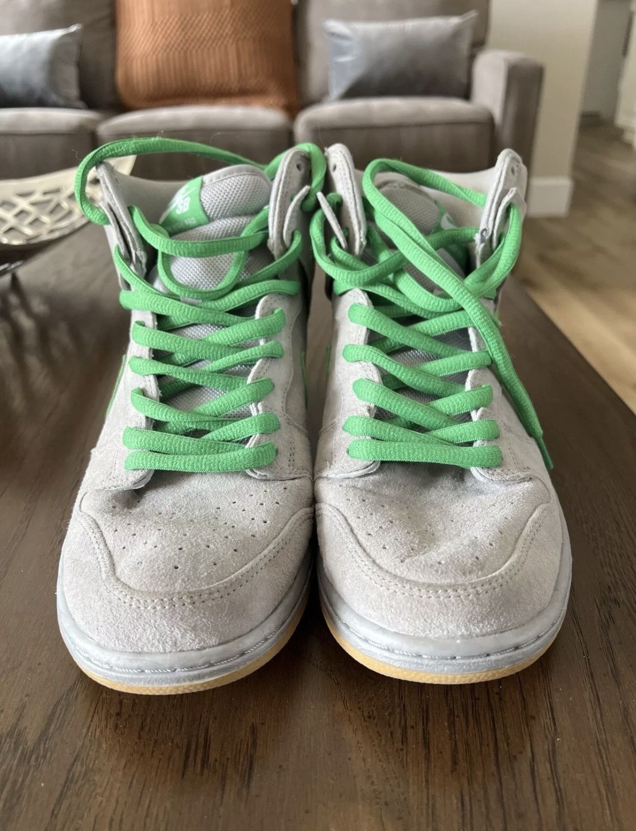 Nike Nike SB Dunk High Silver Box Size US 10.5 / EU 43-44 - 2 Thumbnail