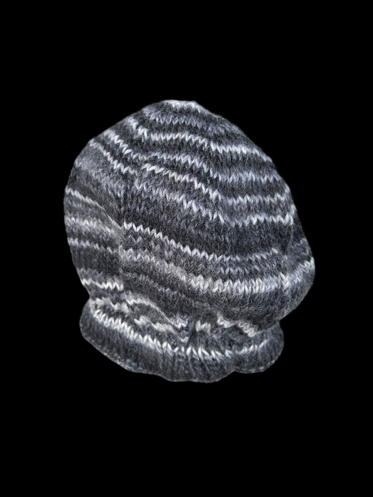 Japanese Brand × Kapital × Vintage Crochet Knitted Reversible Handmade Beanie Hats Rare☠️☠️ Size ONE SIZE - 5 Thumbnail