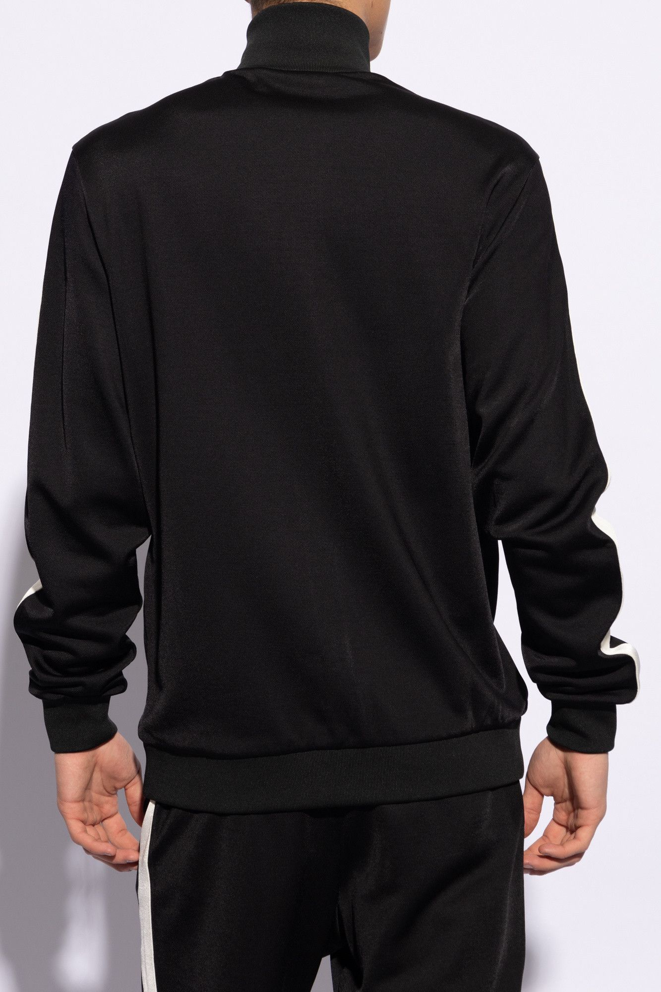 Alexander McQueen o1w1db10725 Funnel Neck Tracktop Jacket in Navy/White Size US M / EU 48-50 / 2 - 5 Thumbnail