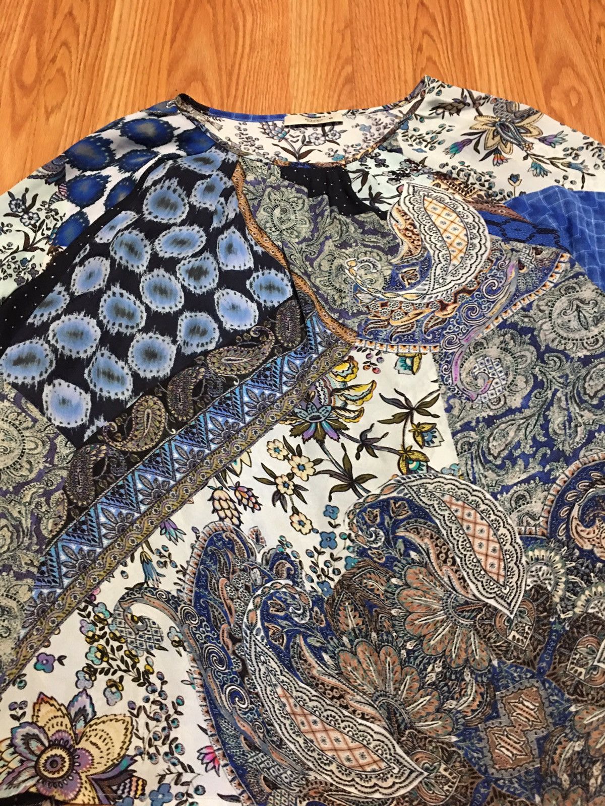 Etro ETRO Milano Silk Paisley Design BlouseTop Size EU 42 Size M / US 6-8 / IT 42-44 - 6 Thumbnail