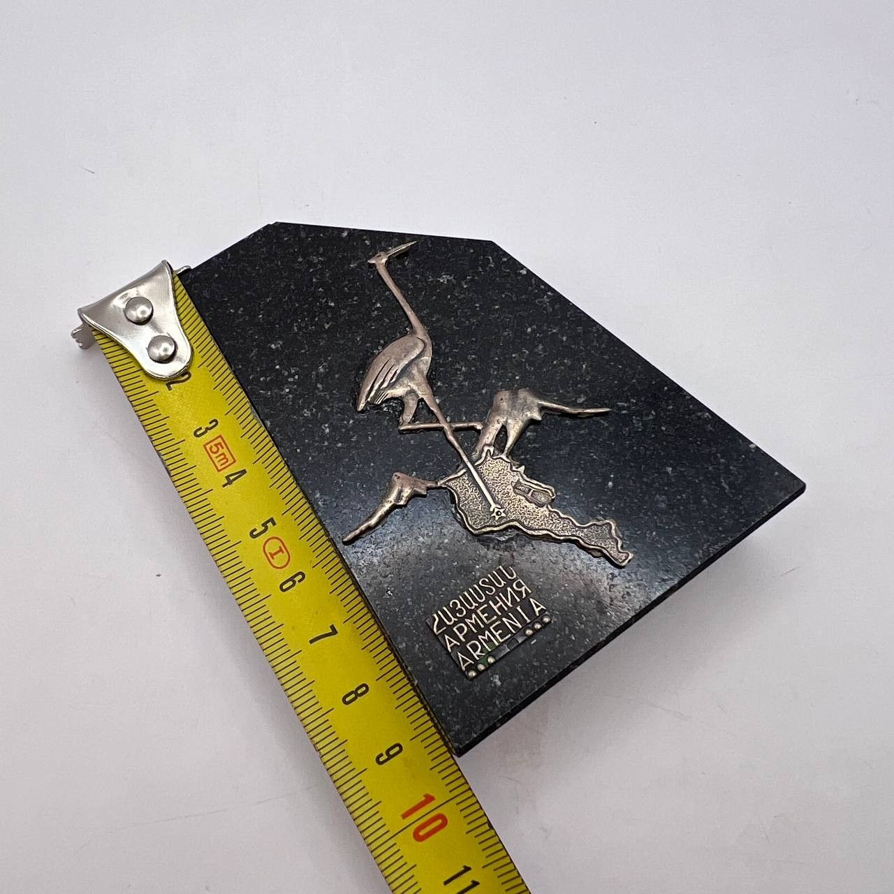 Vintage Vintage Soviet Souvenir Granite Stone SSilver 875 Armenia Size ONE SIZE - 8 Thumbnail