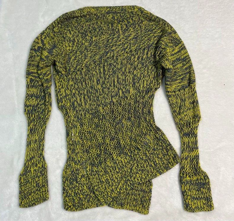 Vivienne Westwood Vivienne Westwood size2 Green knitted sweater Size M / US 6-8 / IT 42-44 - 4 Thumbnail