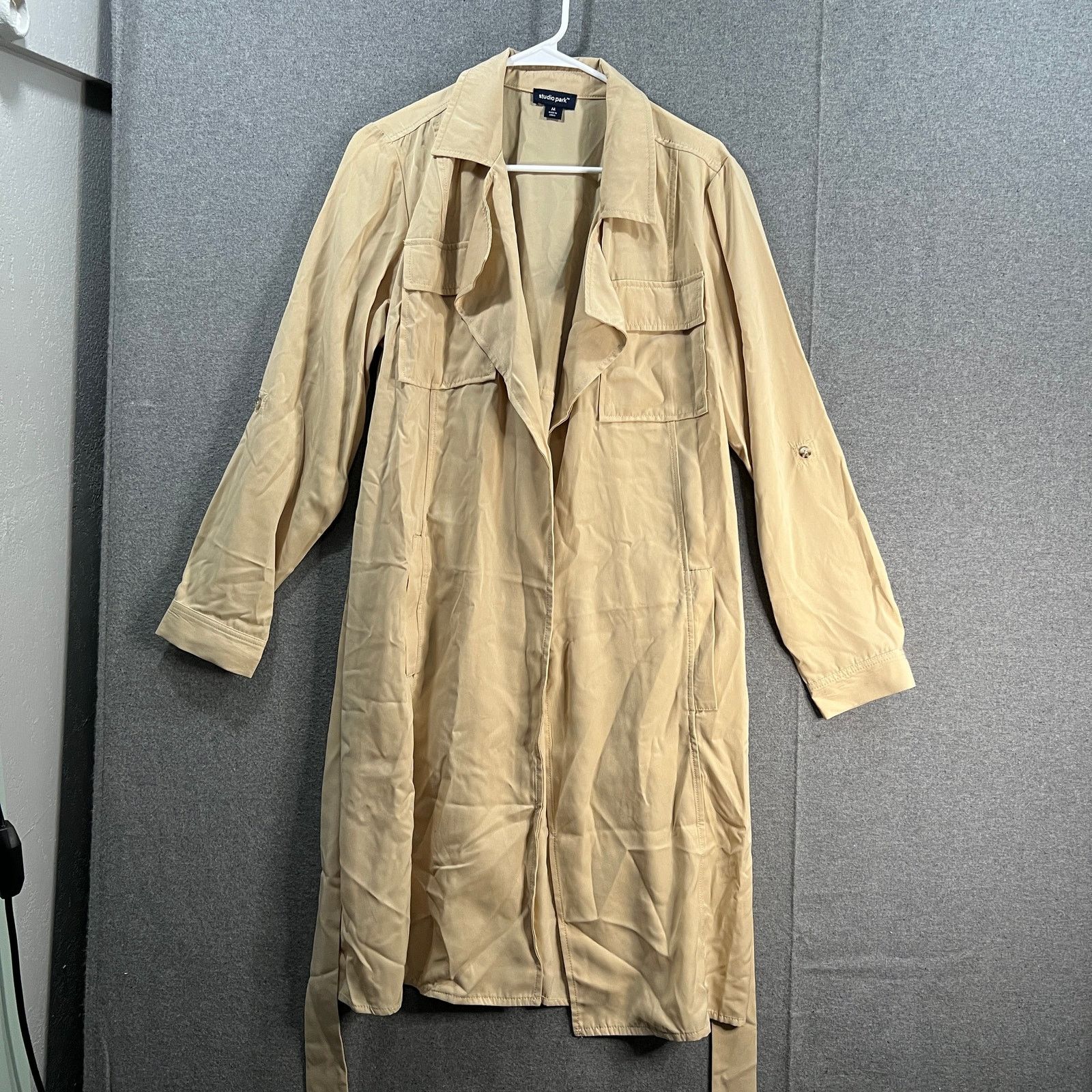 Other Studio Park x Leah Williams Open-Front Soft Trench Size M / US 6-8 / IT 42-44 - 1 Thumbnail