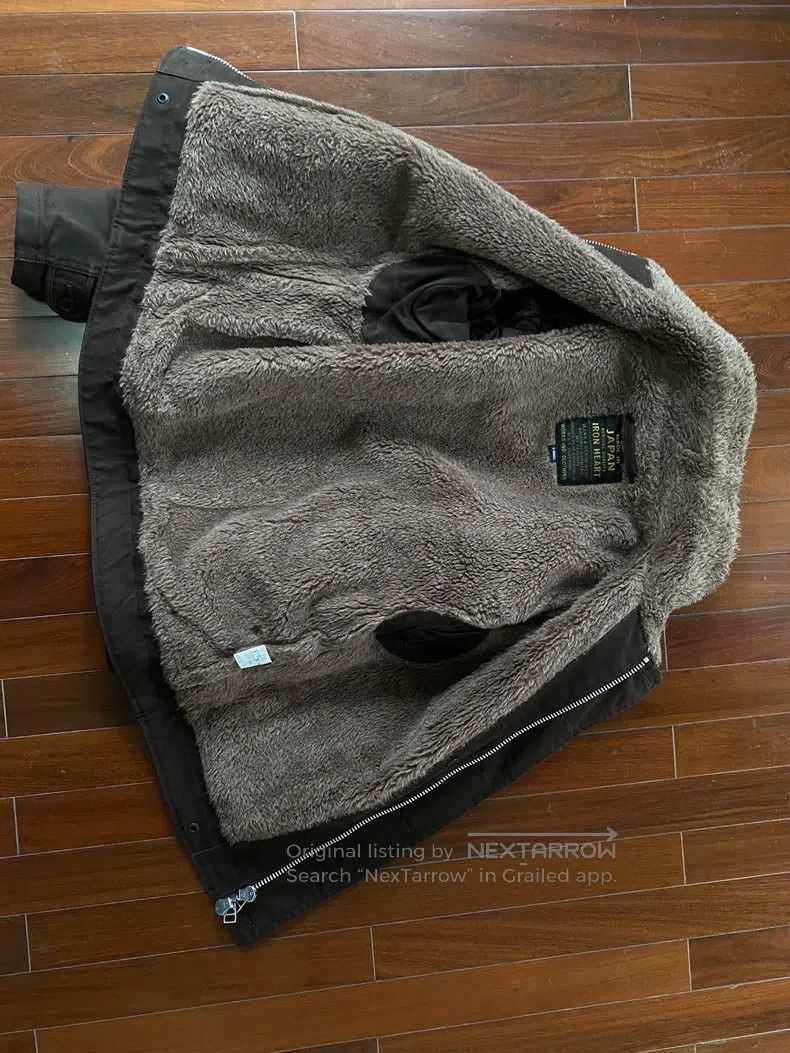 Iron Heart Iron Heart Alpaca Wool lined with N1 deck jacket Size US XS / EU 42 / 0 - 8 Thumbnail