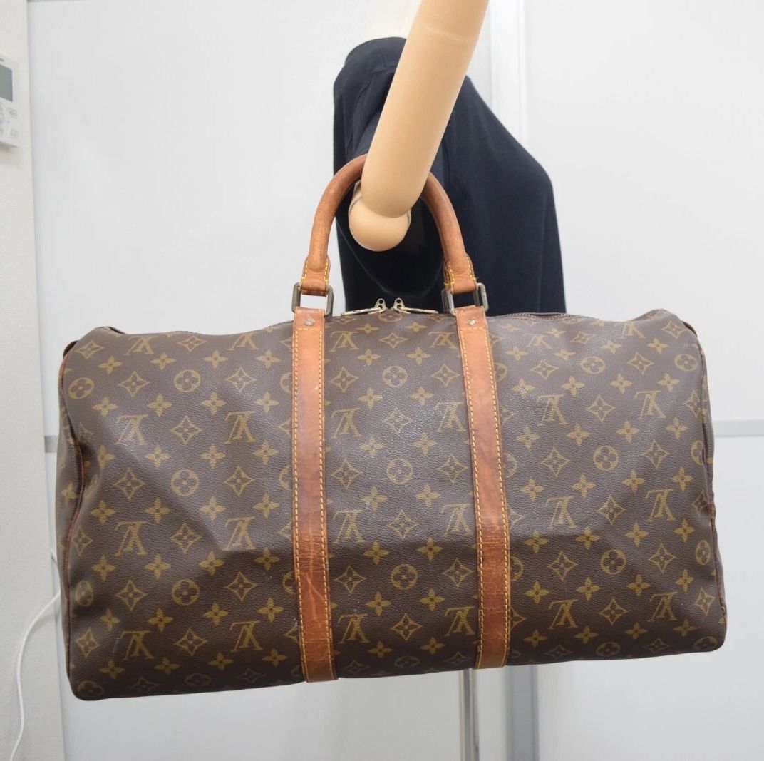 Louis Vuitton Louis Vuitton Keepall 50 Travel Boston Bag Monogram M41426 Size ONE SIZE - 1 Thumbnail