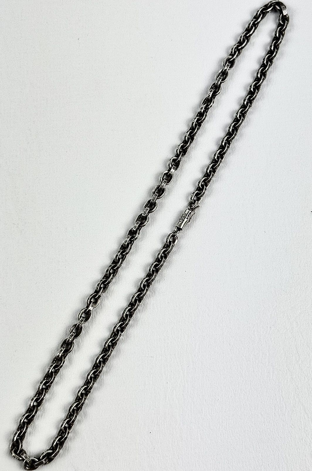 Chrome Hearts Chrome Hearts - Paper Chain - Silver Necklace 18" Size ONE SIZE - 6 Thumbnail