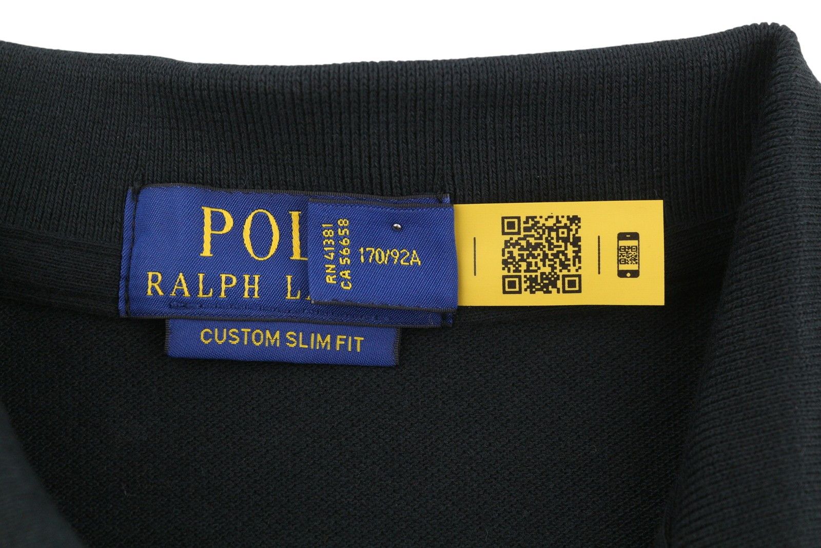 Ralph Lauren CUSTOM SLIM FIT S Black Cotton Embroidered 87897 Size US S / EU 44-46 / 1 - 8 Thumbnail
