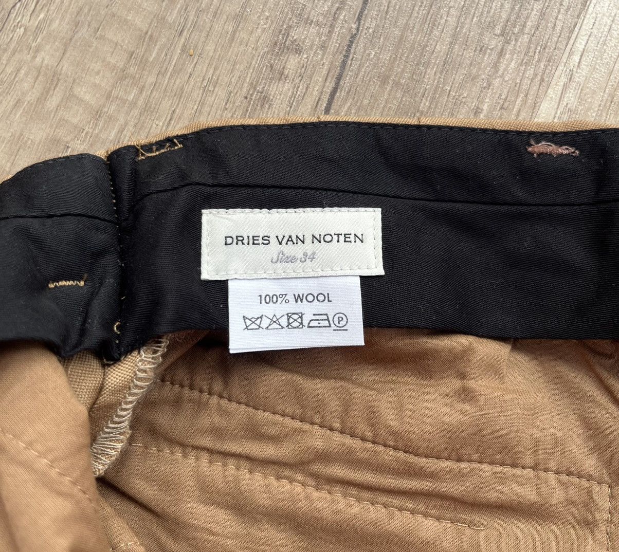 Dries Van Noten Dries Van Noten Wool Trousers – Size 34 Size 34" / US 12 / IT 48 - 7 Thumbnail