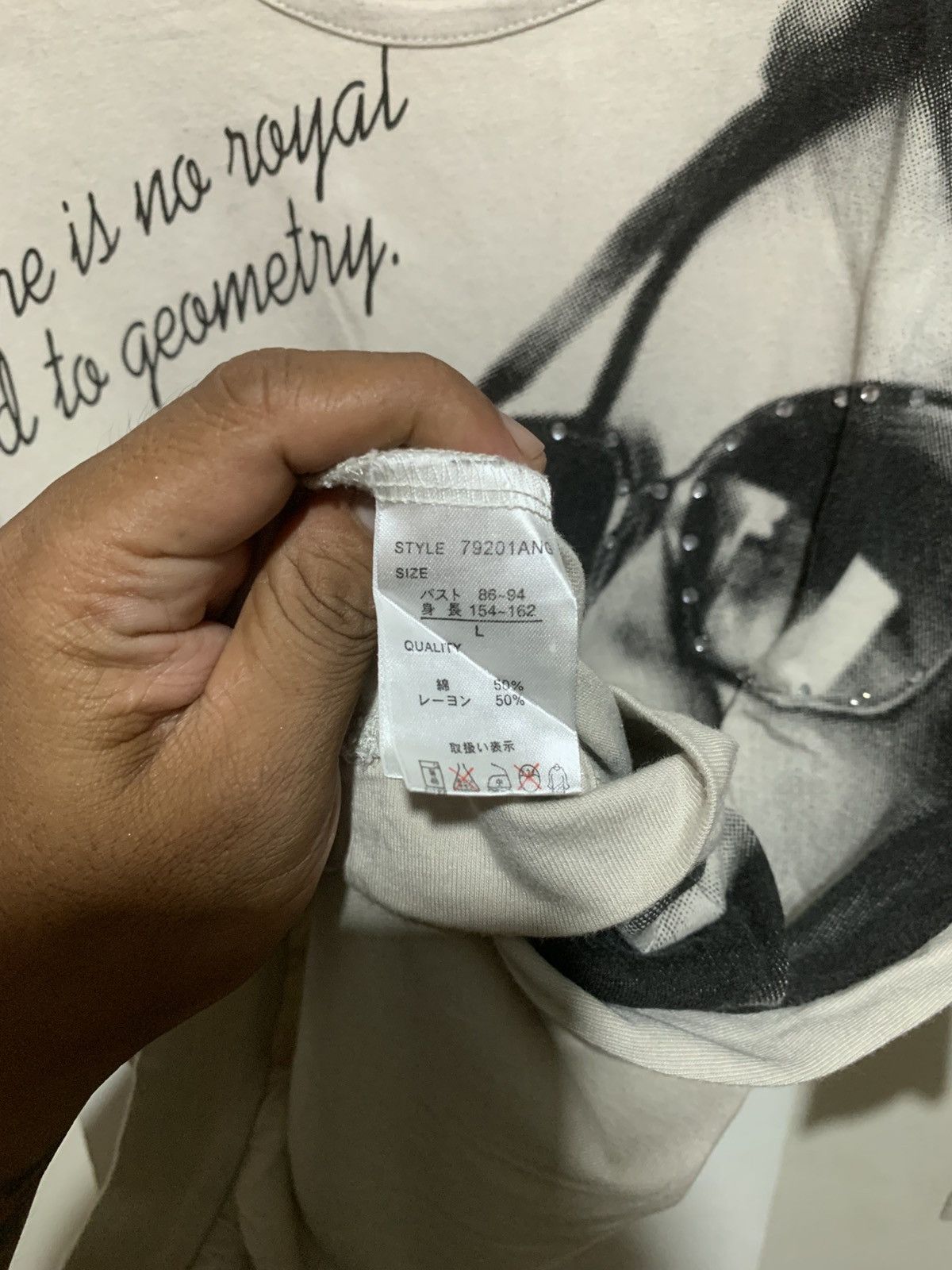 Japanese Brand Japanese Dig Deep Hysteric Glamour LGB Style Women Tee Size XL / US 12-14 / IT 48-50 - 11 Thumbnail