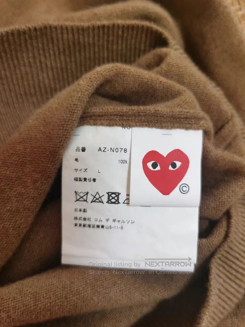 Comme des Garcons Comme Des Garcons Wool Sweater, Size L Size L / US 10 / IT 46 - 5 Thumbnail