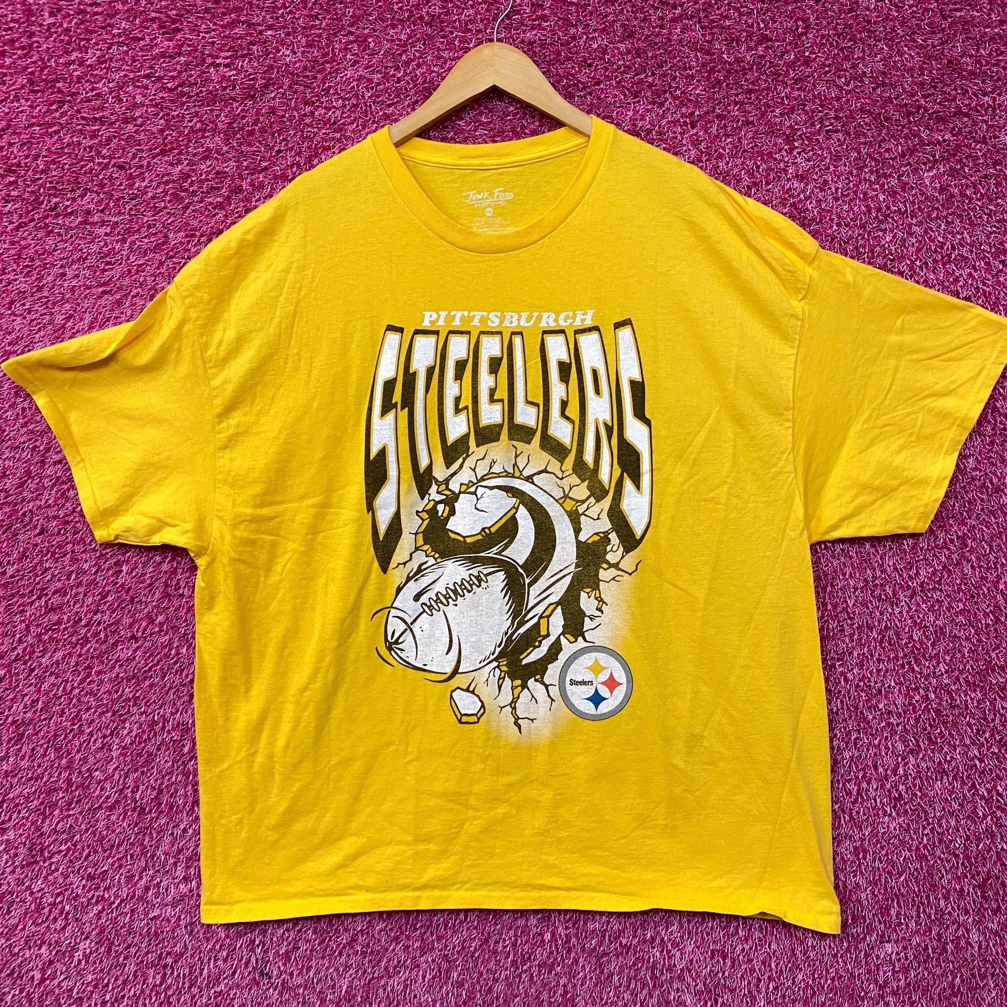 NFL NFL Franchise AFC North Pittsburgh Steelers T-Shirt 2XL Size US XXL / EU 58 / 5 - 1 Thumbnail
