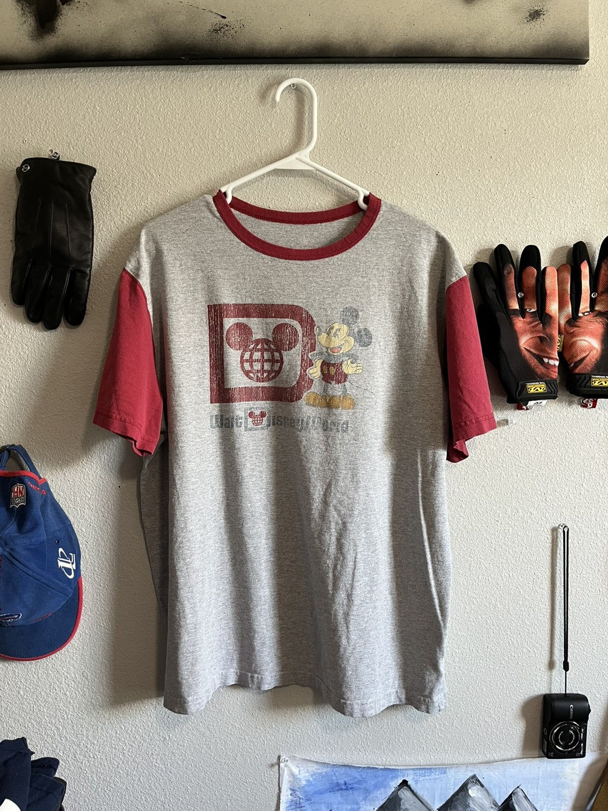 Disney × Vintage Y2K Walt Disney World Mickey Ringer Tee – 2000s Vintage Size US L / EU 52-54 / 3 - 1 Thumbnail