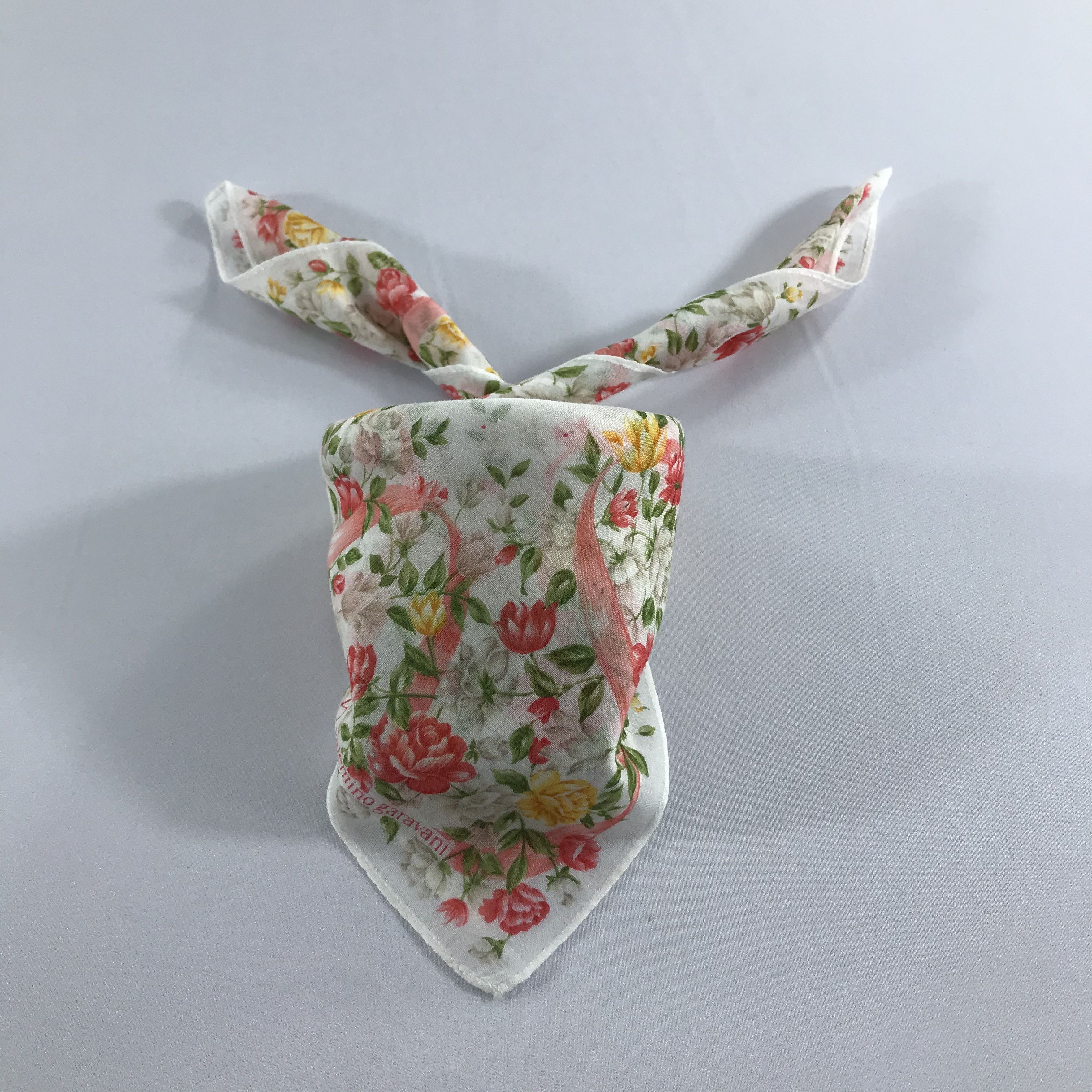 Vintage Valentino Garavani Handkerchief Neckerchief Bandana H1246 Size ONE SIZE - 1 Thumbnail