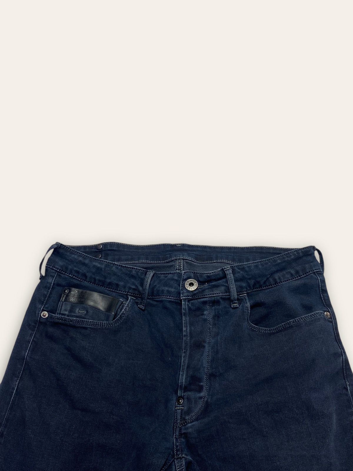 G-Star Vintage G STAR Deep Blue Navy Slim Jeans W34 L34 Size US 34 / EU 50 - 5 Thumbnail