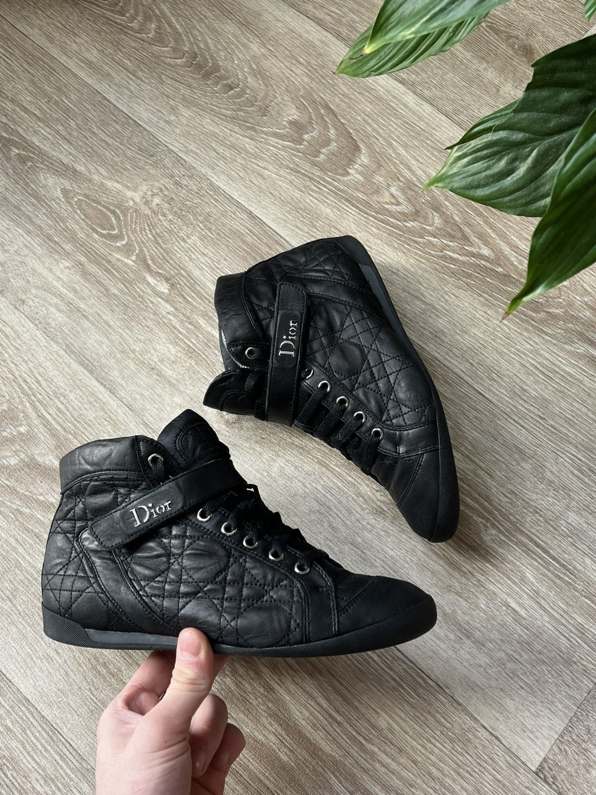 Dior Dior Quilted Leather Sneakers – Authentic Size US 7.5 / IT 37.5 - 8 Thumbnail