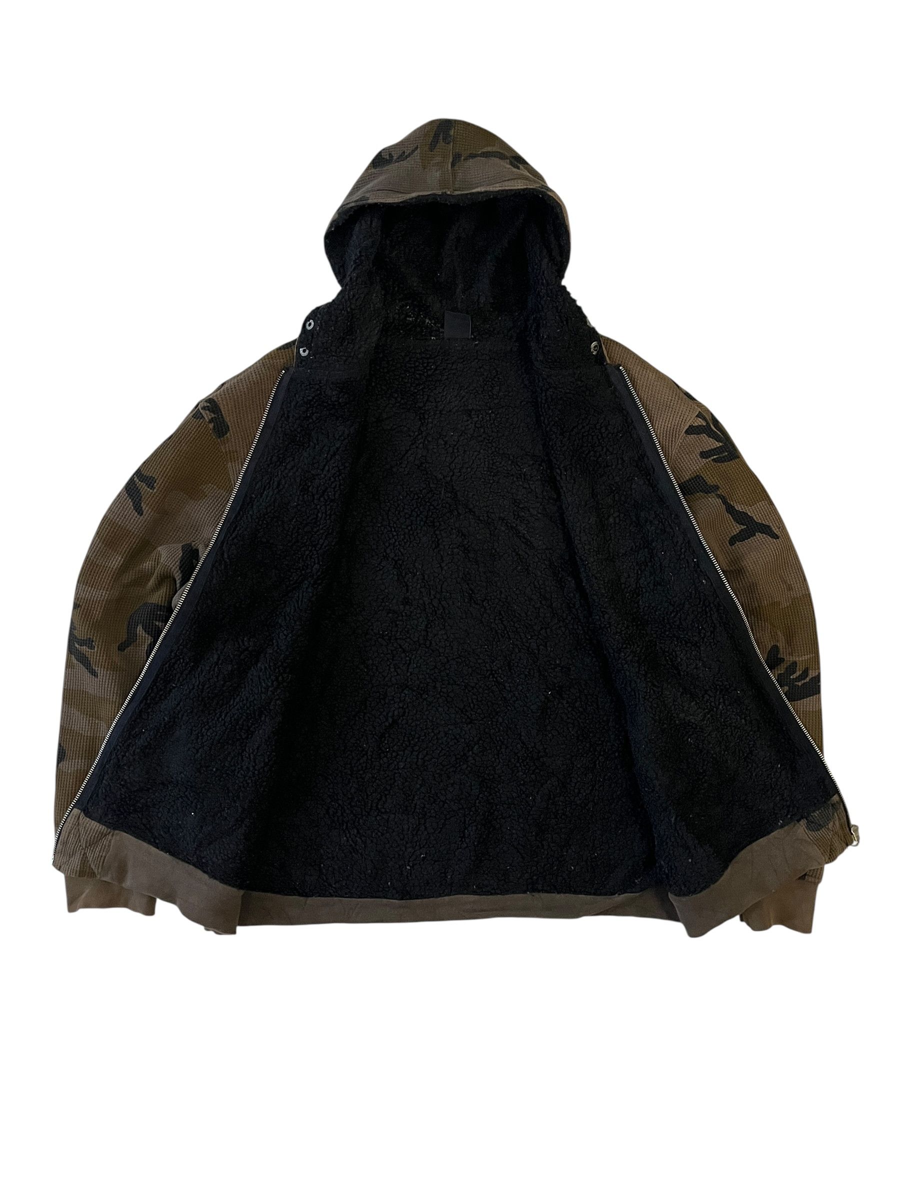 O'Neill O’Neill Camo Military Army Sweater Hoodie Fleece Lined Size US XL / EU 56 / 4 - 8 Thumbnail