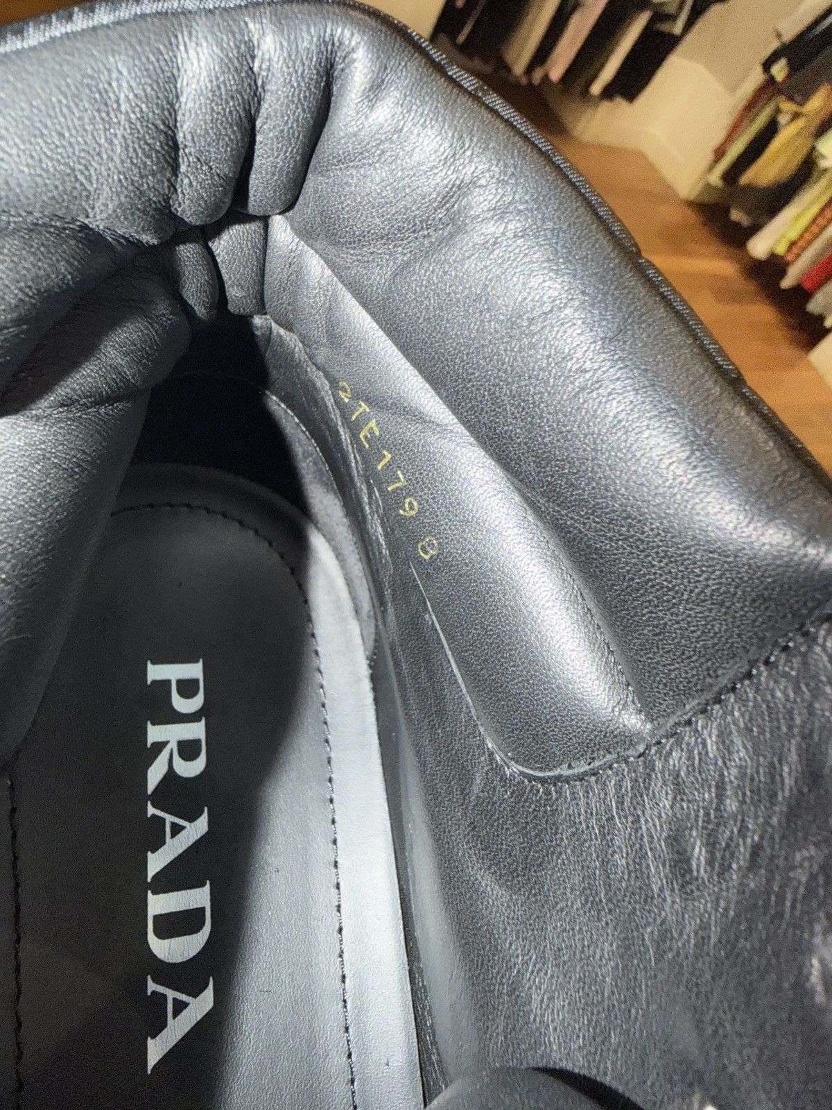 Prada Prada Brixxen Leather Ankle Boots Size US 9 / EU 42 - 8 Thumbnail