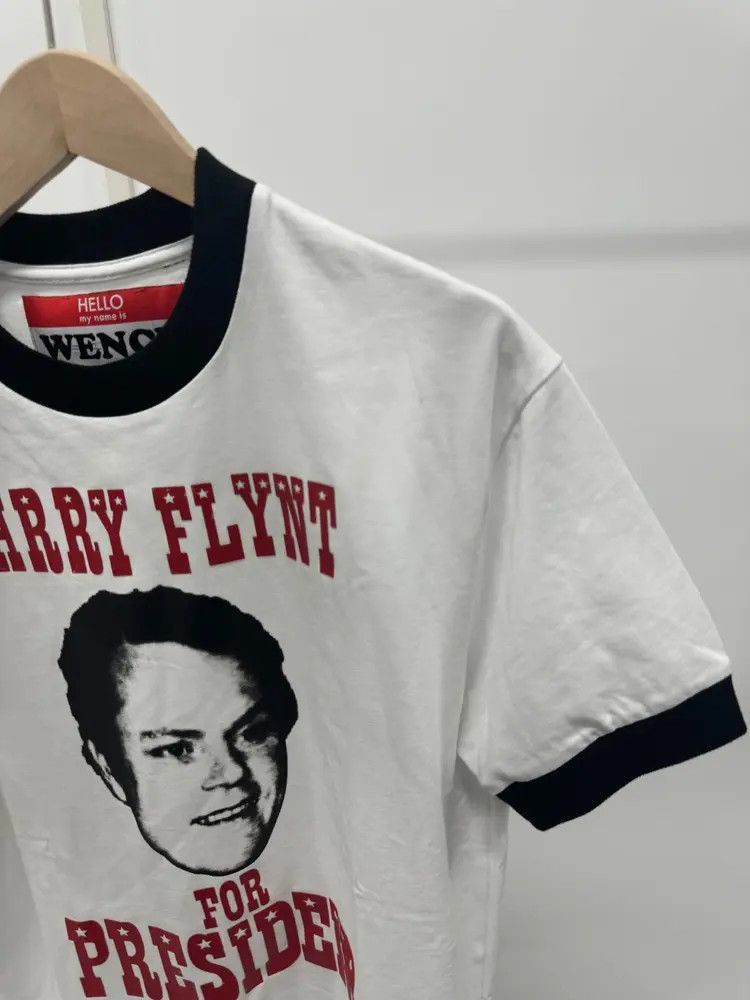 Hood By Air Hood by Air 17SS "LArry Flynt for President" Tee-2505 Size US L / EU 52-54 / 3 - 2 Thumbnail
