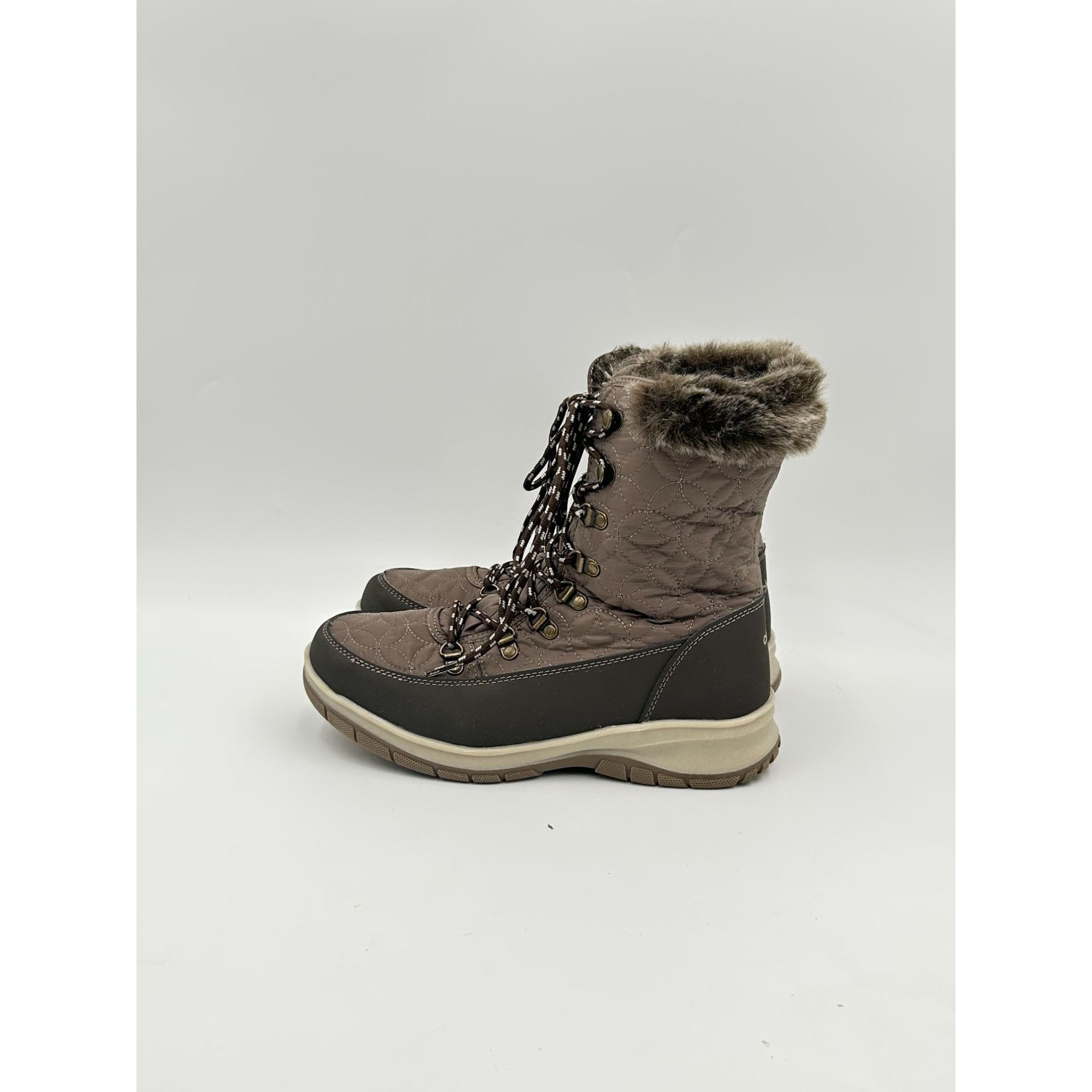 Other Chooka Belltown Mid Faux Fur Taupe Insulated Snow Boots Wome Size US 8 / IT 38 - 4 Thumbnail